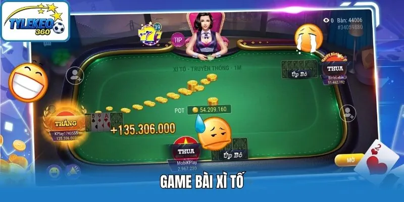 Game bài Xì tố