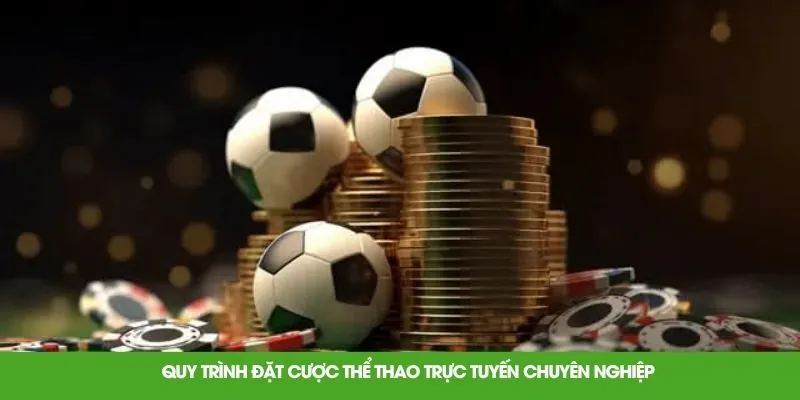 Quy trình đặt cược thể thao trực tuyến chuyên nghiệp