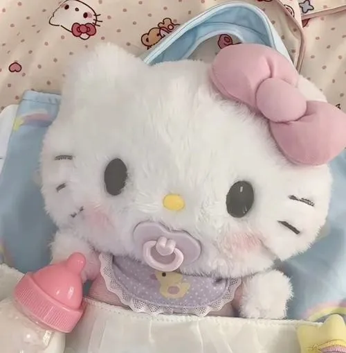 Ảnh avatar ngầu Kitty minimal ít chi tiết tăng độ chill