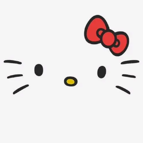 Avatar dễ thương Kitty trắng phẳng giúp dễ nhận diện lâu dài
