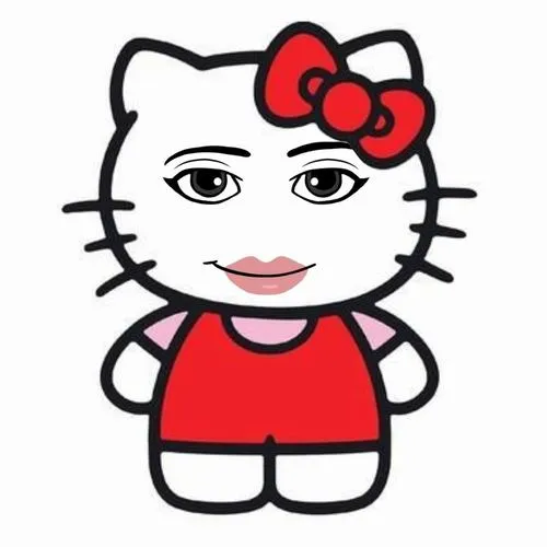 Avatar Hello Kitty vô tri cho trang cá nhân không cần giải thích