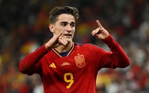 Gavi ghi bàn World Cup đầu tiên khi mới mười tám tuổi