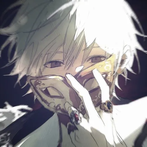 Nhân vật anime boy phong cách tối giản hợp làm avatar lâu dài