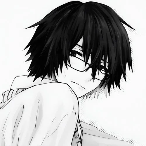 Ảnh đại diện lạnh lùng anime boy góc nghiêng đầy chiều sâu