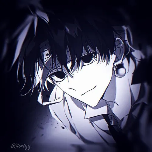 Phong cách anime boy hiện đại với line art sắc sảo