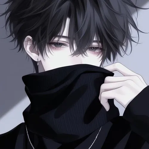 Ảnh avatar anime boy vibe lạnh hợp phong cách nghệ thuật