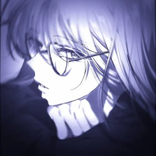 Hình avatar dễ thương anime glow mềm mại