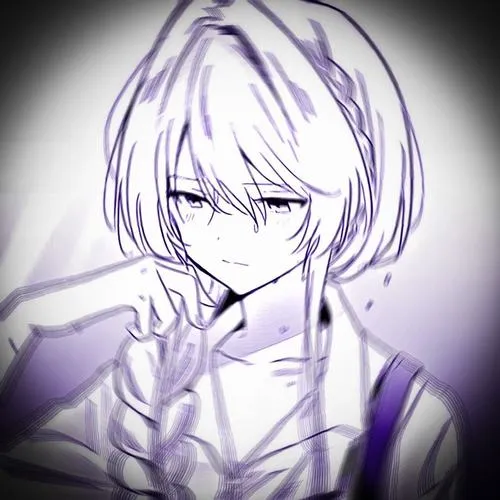 Hình đại diện cute anime glow mềm dễ thương