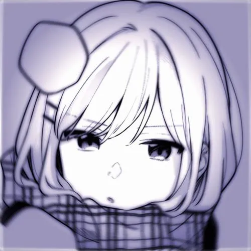 Ảnh avatar ngầu anime trắng đen viền sáng sắc nét