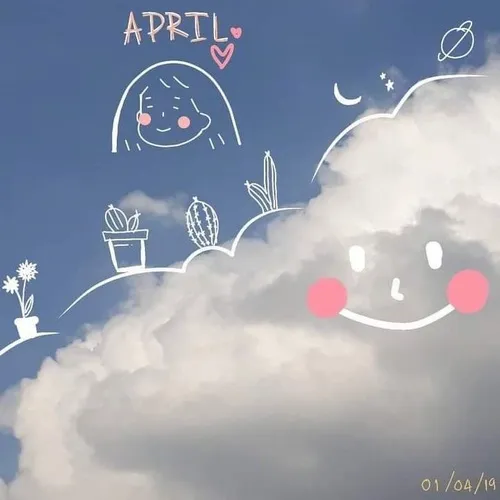 Avatar bầu trời xanh giúp profile nhẹ mắt và đầy năng lượng tích cực