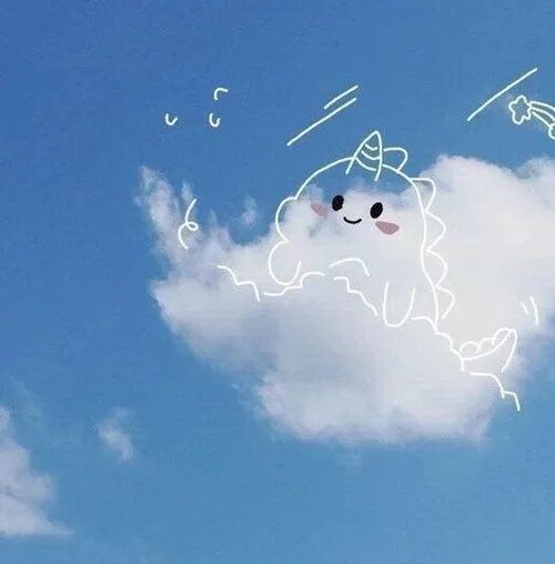 Bầu trời không gian xanh ánh sáng tự nhiên nhẹ nhàng chill