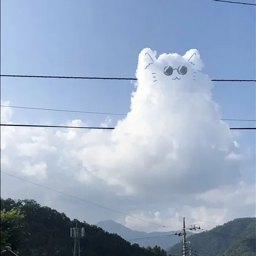 Hình profile cute bầu trời màu xanh nhạt mood trong trẻo dễ thương