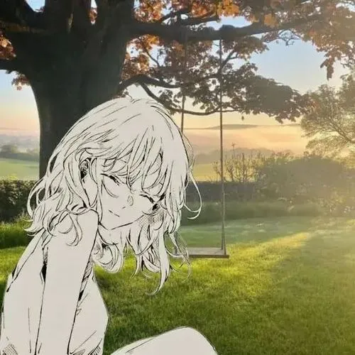 Ảnh đại diện tâm trạng cho thấy cô độc giữa bố cục trống.