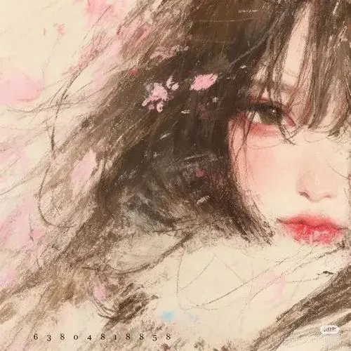 Avatar cô đơn ghi lại trầm trong khung hình tối.