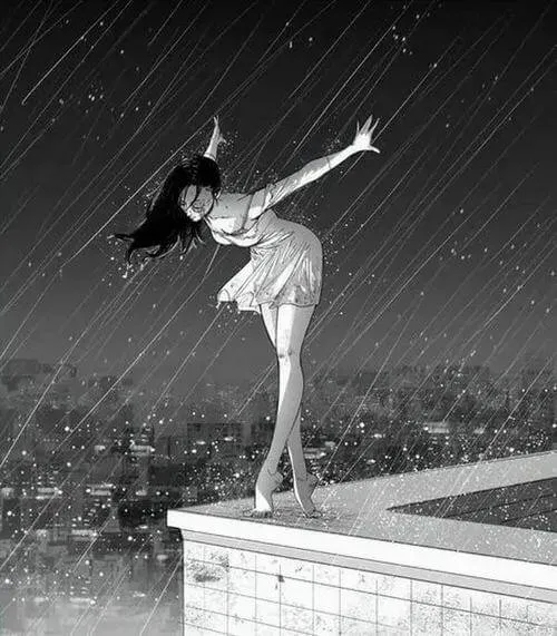 Hình đại diện cảm xúc đặt ánh mắt buồn trong khung hình thiếu sáng.