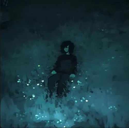 Avatar buồn ghi lại im lặng qua ánh mắt trầm.