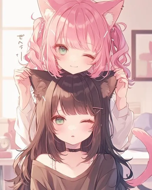 Hình profile chung mang chung câu chuyện kết nối tình bạn bền chặt