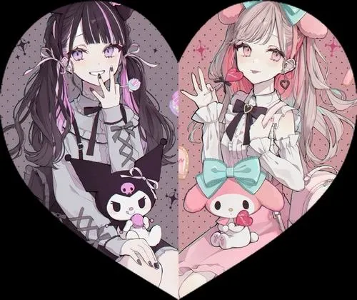 Avatar đôi cá tính chung màu sắc tạo đồng điệu