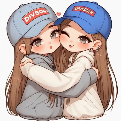 Avatar đôi chân dung hai người bố cục cân đối hài hòa