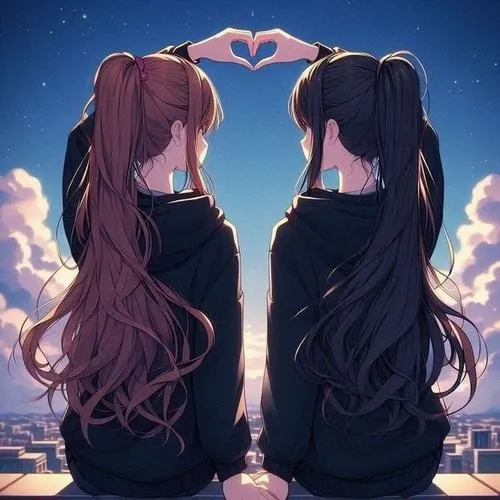 Avatar đôi ảnh kỷ niệm ghi dấu song hành bền lâu