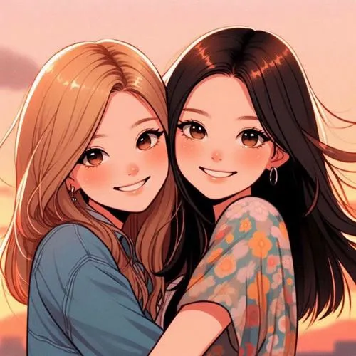 Avatar cho bạn thân 2 người để tình bạn hiện rõ trong từng khung hình