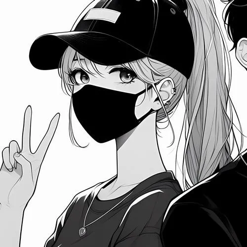 Ảnh profile thiếu nữ làm nổi khuôn mặt trong avatar tự nhiên