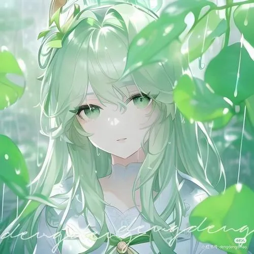 Ảnh đại diện anime cỏ bốn lá giúp profile trông nhẹ nhàng và đầy năng lượng