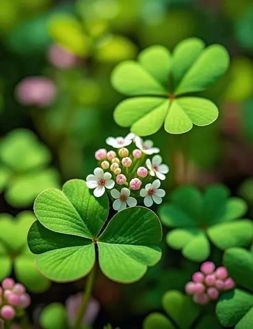 Avatar dễ thương cỏ bốn lá tối giản tạo an yên