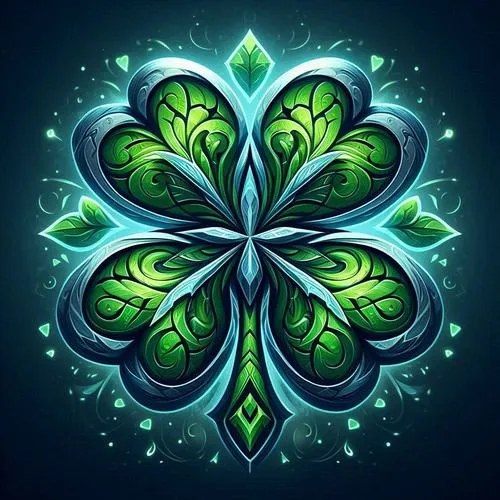 Ảnh đại diện cỏ bốn lá giúp profile trông thân thiện và dễ mến hơn