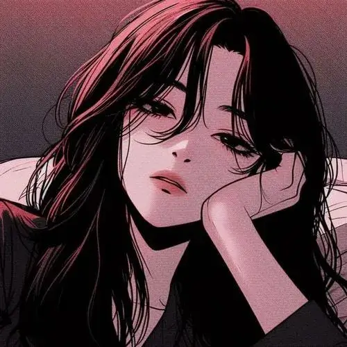 Ảnh đại diện cá nhân tâm trạng với trang phục đơn sắc kín đáo