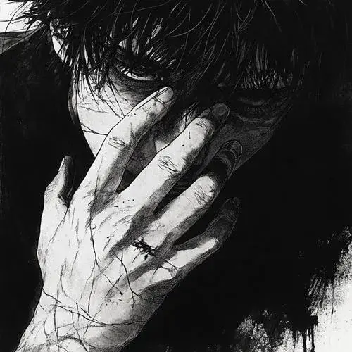 Hình đại diện ngầu cảm xúc với độ tương phản cao