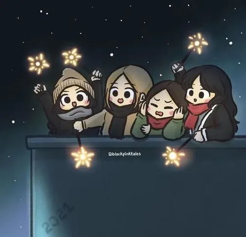 Ảnh đại diện của nhóm 1 nam 3 nữ thể hiện cân bằng và ăn ý.