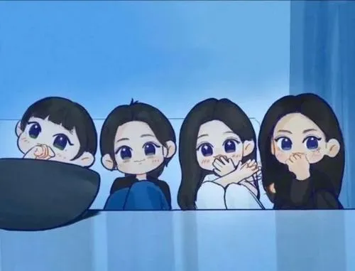 Avatar nhóm nữ 4 người cho team bạn muốn nhìn vào là thấy gắn kết