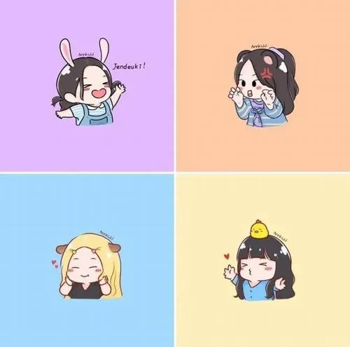 Ảnh profile của nhóm 4 nữ mang trẻ trung với ánh sáng tự nhiên.