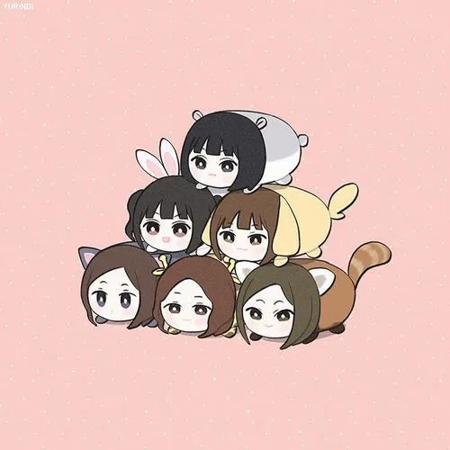 Ảnh profile nhóm công ty cho vibe xinh xắn chuyên nghiệp.