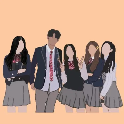 Hình profile nhóm startup trẻ cho vibe cute hiện đại.