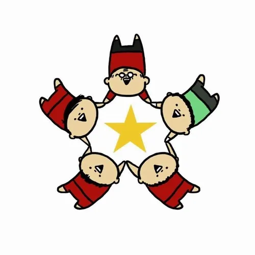 Hình profile nhóm startup trẻ thể hiện cá tính và đồng bộ rõ ràng.