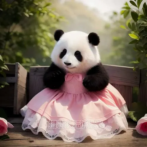 Ảnh avatar gấu trúc viền avatar nền ảnh pastel hài hòa