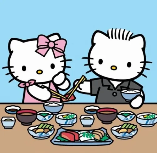 Hình avatar Hello Kitty avatar vô tri tạo xa cách