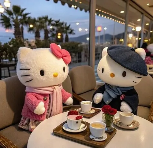 Ảnh đại diện Hello Kitty lạnh nhẹ phẳng