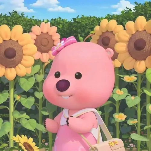 Ảnh đại diện cá nhân Loopy phù hợp mạng xã hội thiếu nhi.