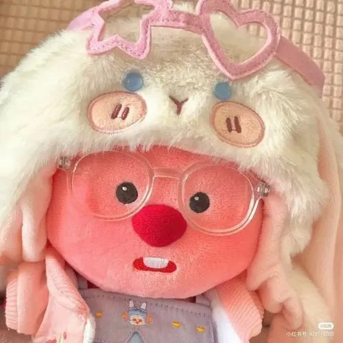 Hình profile Loopy mang dấu ấn Pororo pastel.