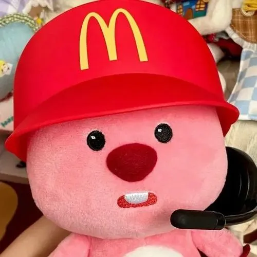 Hình đại diện ngầu Loopy nền đơn sắc pastel cảm giác an toàn.