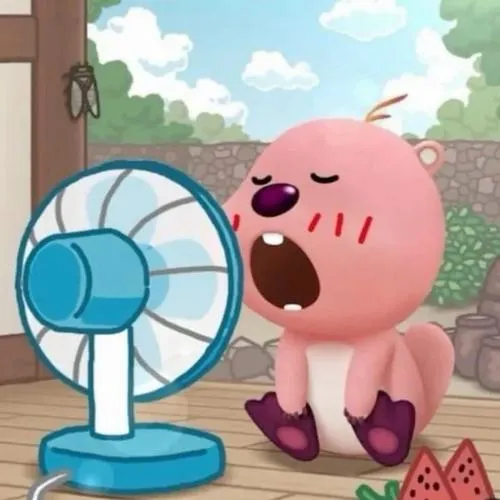 Avatar dễ thương Loopy liên kết nấu ăn ấm áp.