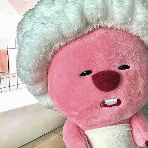 Ảnh avatar Loopy phong cách kawaii hồng pastel cảm giác dễ thương.