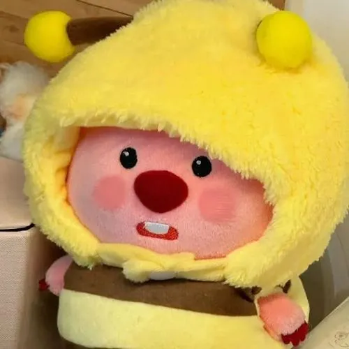 Ảnh hiển thị Loopy cảm xúc hiền lành đáng yêu.