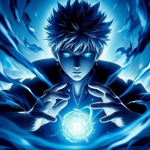 Ảnh đại diện xanh dương nam ánh sáng tự nhiên