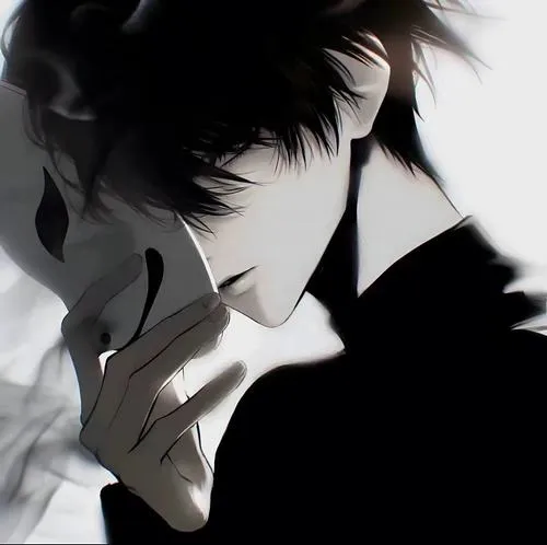 Hình avatar cute phong cách cá tính góc nghiêng đường nét rõ.