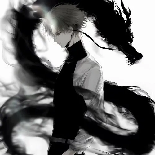 Phong cách đen trắng tối giản làm nổi bật đường nét khuôn mặt nam tính sâu