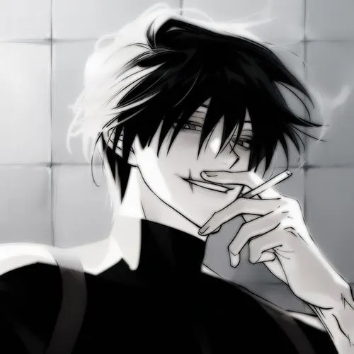 Hình avatar cute nam nghiêm túc với bố cục chính diện rõ nét